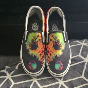 Vans Multicolor Tie-Dye Slip-On Sneakers